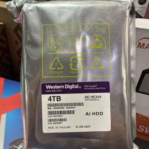 هارد وسترن دیجیتال بنفش Purple ظرفیت 4 ترابایت گارانتی اصلی