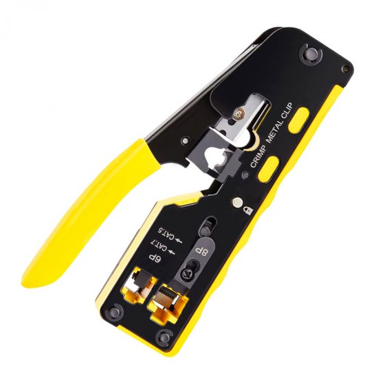 آچار سوکت زن میانگذر شبکه Ethernet Cable Crimping Tool HT-718