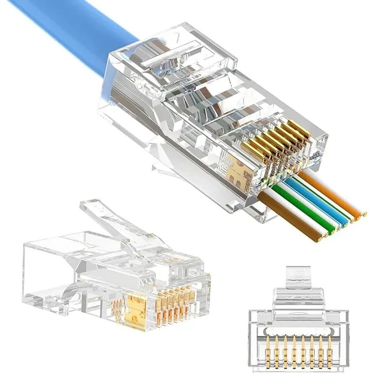 سوکت شبکه CAT6 مدل میاگذر OPEN END